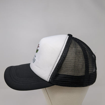 Mother Of Reptiles Snapback Trucker Hat Black OSFA Mesh Back Colorblock