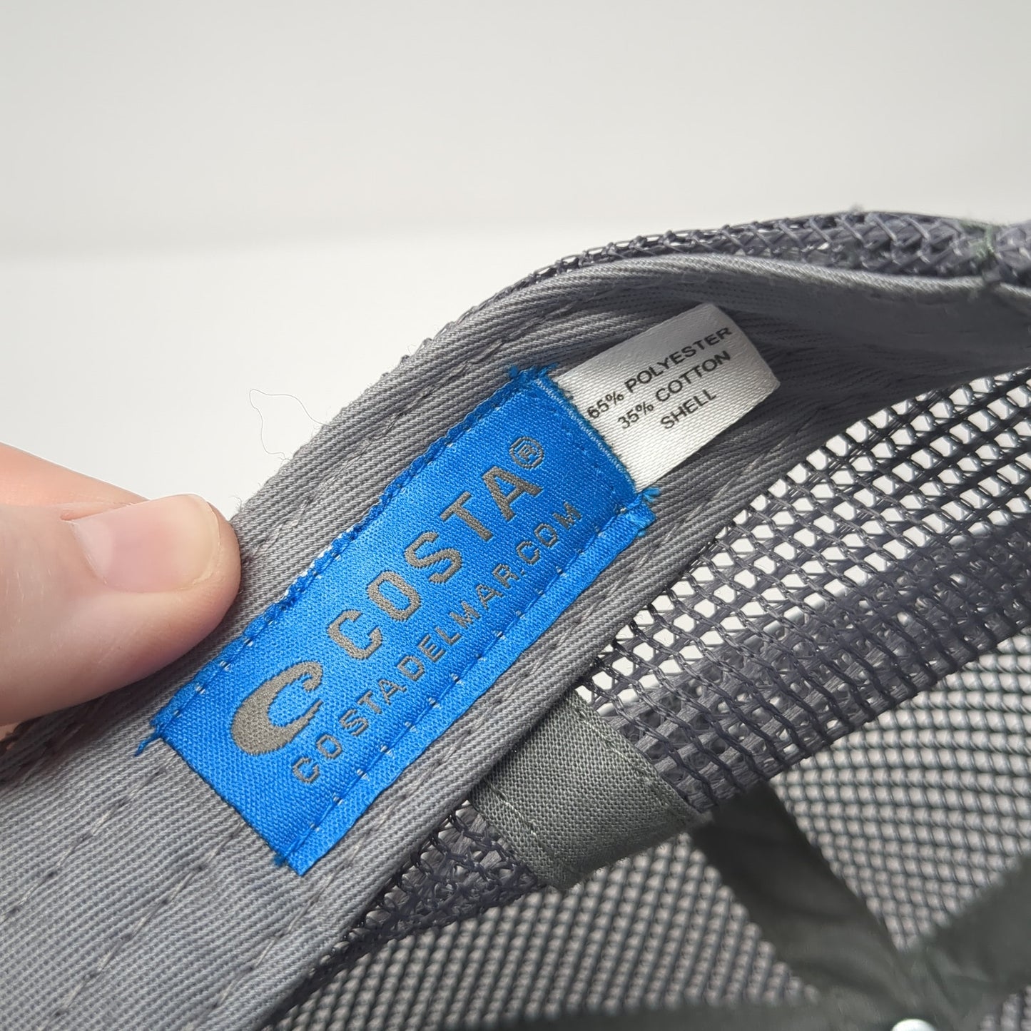 Fly Fishing Film Tour Trucker Hat Gray OS Adjustable Mesh Back Costa Del Mar