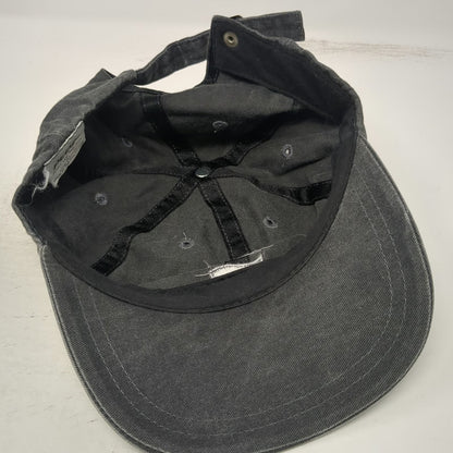 Pepsi Baseball Cap Gray One Size Tonal Logo Embroidered Slideback Adjustable Hat