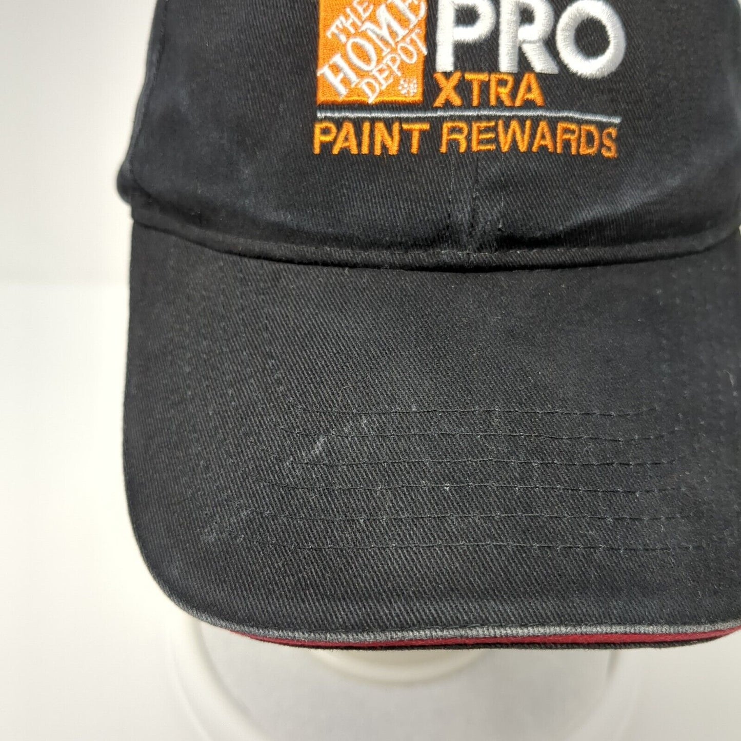 The Home Depot Pro Xtra Paint Rewards Strapback Hat Black OSFA 6 Panel