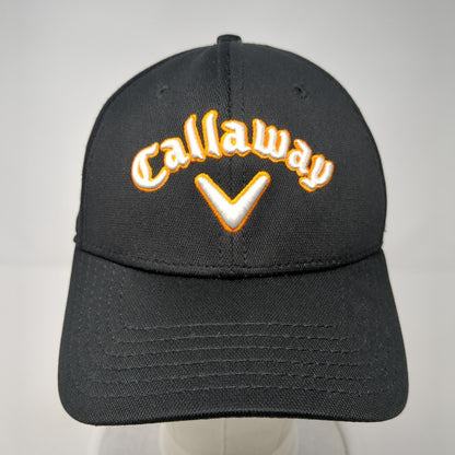 Callaway Hex Hot Strapback Hat Black One Size Adjustable Embroidered 6 Panel