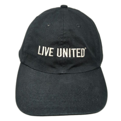 KC Berkshire United Way Live United Hat Black One Size Strapback Baseball Cap