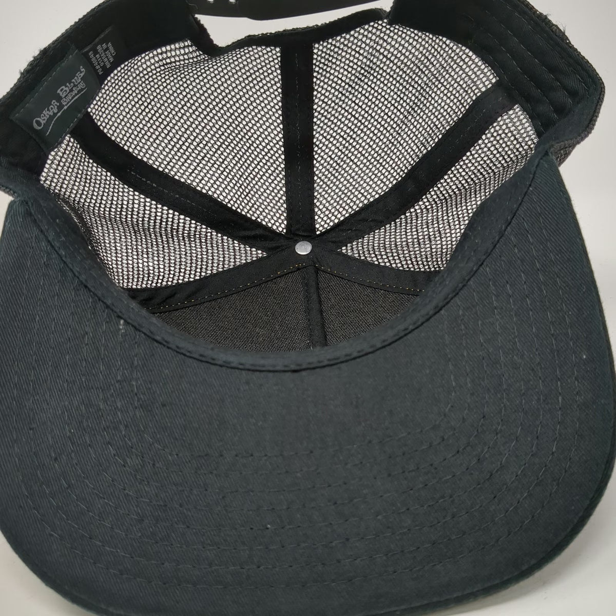 Oskar Blues Brewery Beerito Mexican Lager Trucker Hat Black Beige One Size Cork