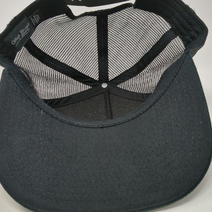 Oskar Blues Brewery Beerito Mexican Lager Trucker Hat Black Beige One Size Cork