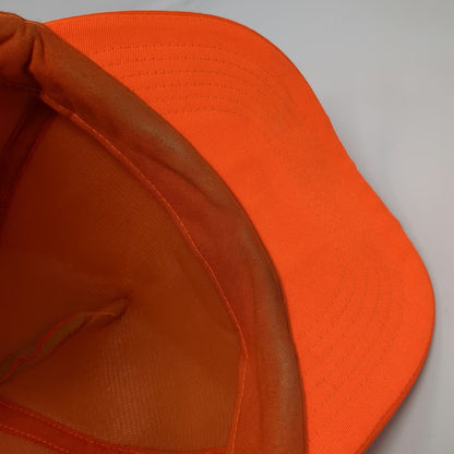 Winchester 5 Panel Orange One Size Hunting Safety Blaze Blank Hat Slideback