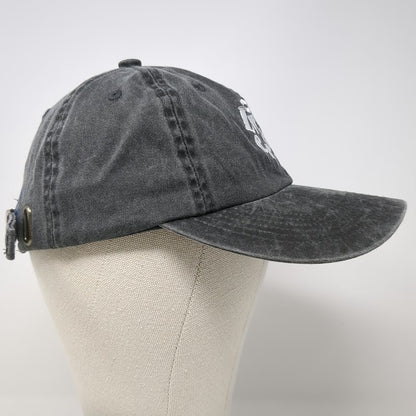 Port Authority Baseball Cap Gray One Size Slideback Unstructured Cotton Logo Hat