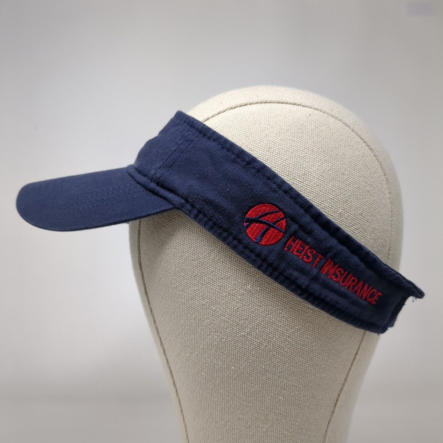 OCBP Alumni Hesit Insurance Strapback Sun Visor Hat Blue OSFA Adjustable Anvil