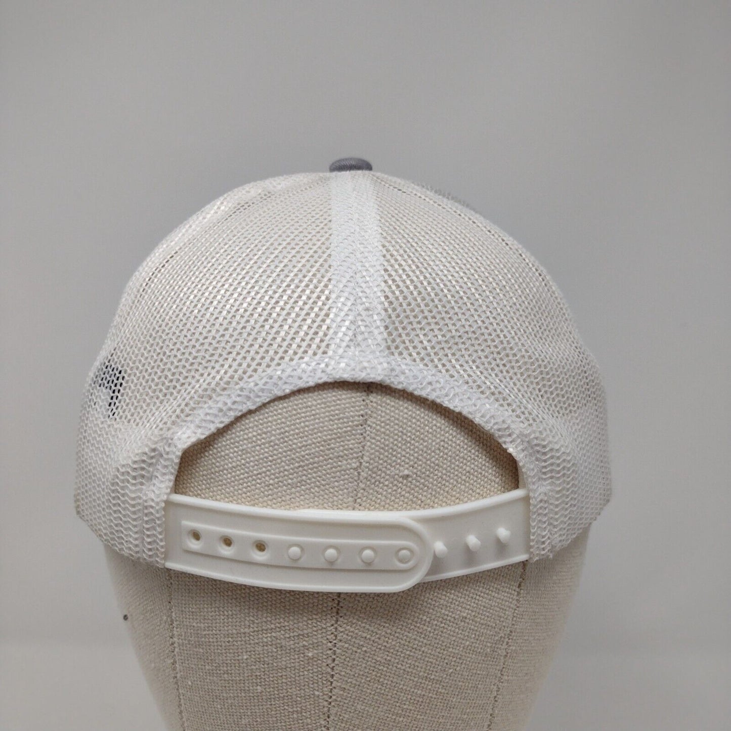Meridian PAL Snapback Mesh Back Trucker Hat Gray Youth Port Authority