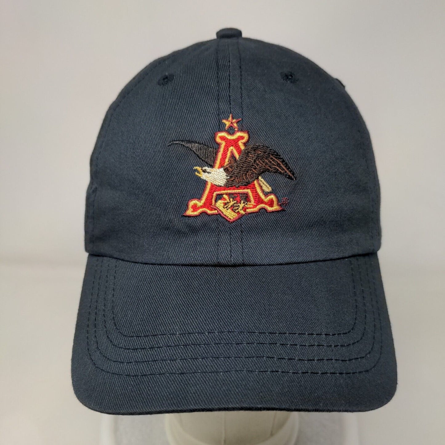 Anheuser-Busch Strapback Hat Blue OSFA Jacksonville Brewery Tour