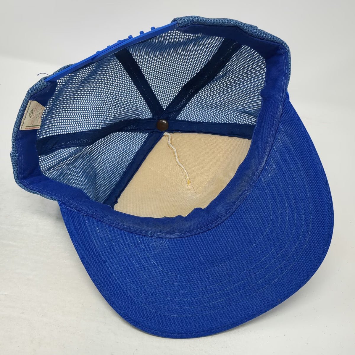 Great Salt Lake Minerals & Chemicals Corp Blue OS Trucker Hat GSL Snapback Mesh