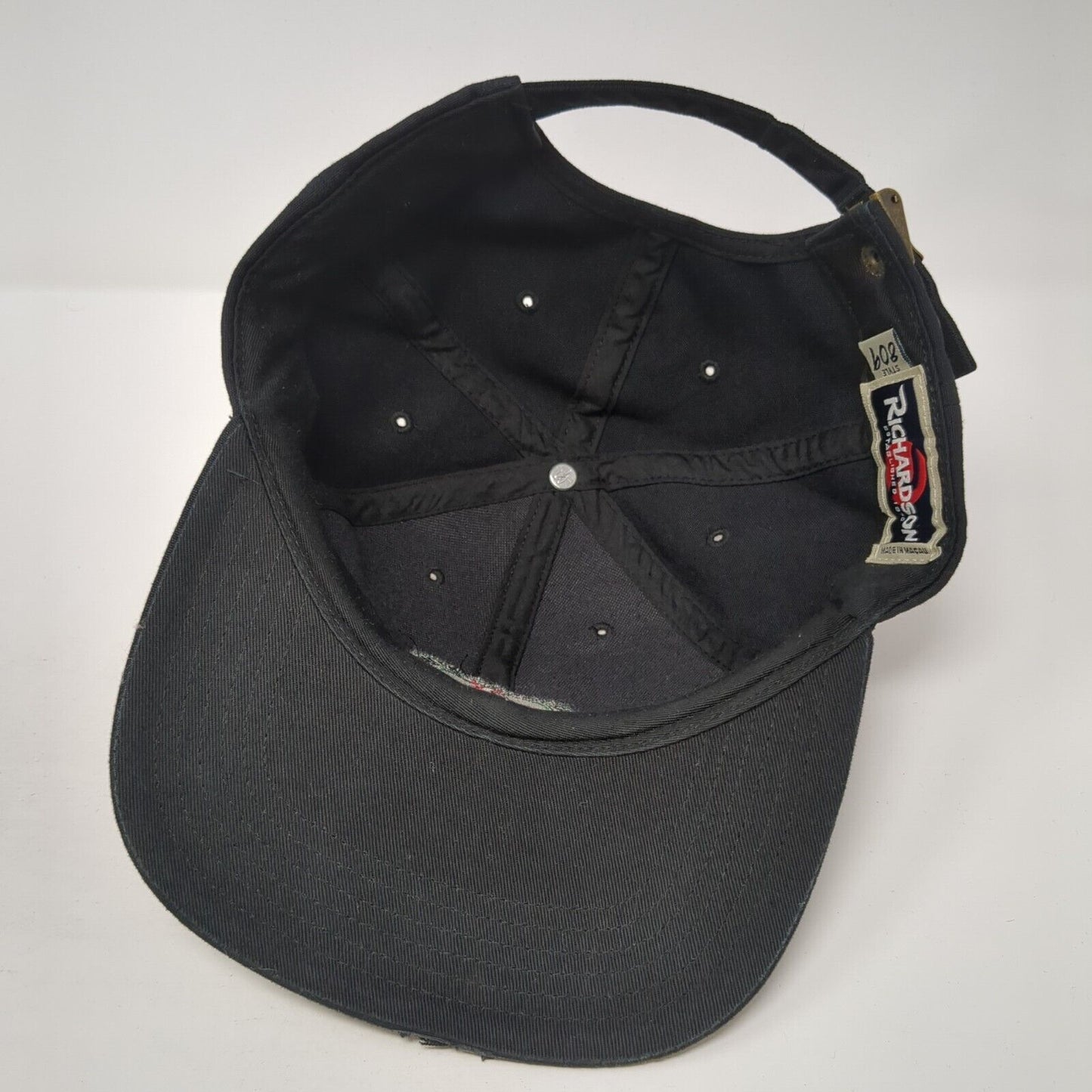 Astoria Country Club Slideback Hat Black One Size Adjustable Richardson