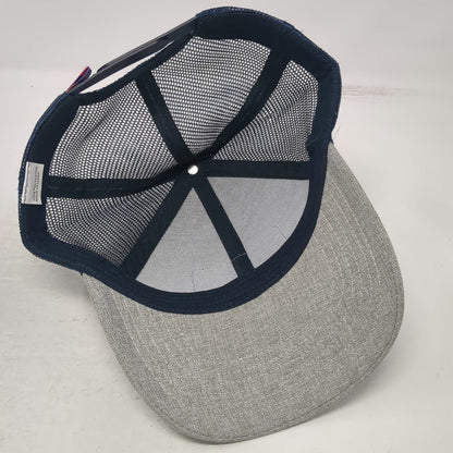 Gray Blue Trucker Hat One Size CAL Ranch Stores Mesh Snapback Patch Embroidery