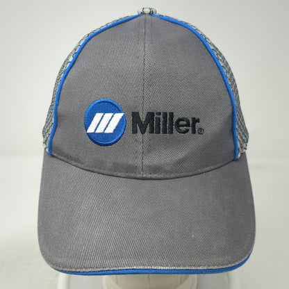 Promotional Designs Inc Baseball Cap Gray One Size Miller Electric Mesh Back Hat