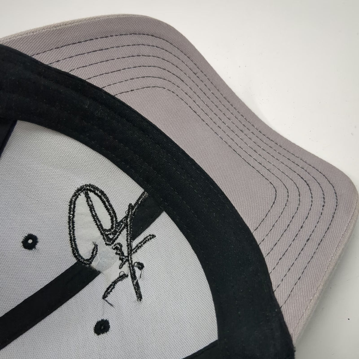 American Witch Trucker Hat Gray One Size Cancun Signature Graphic Snapback
