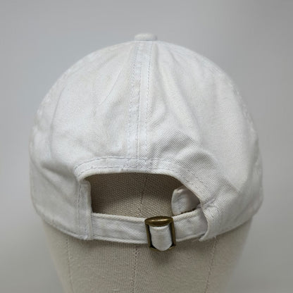 David and Young Baseball Cap White One Size Let It Bee Embroidered Slideback hat