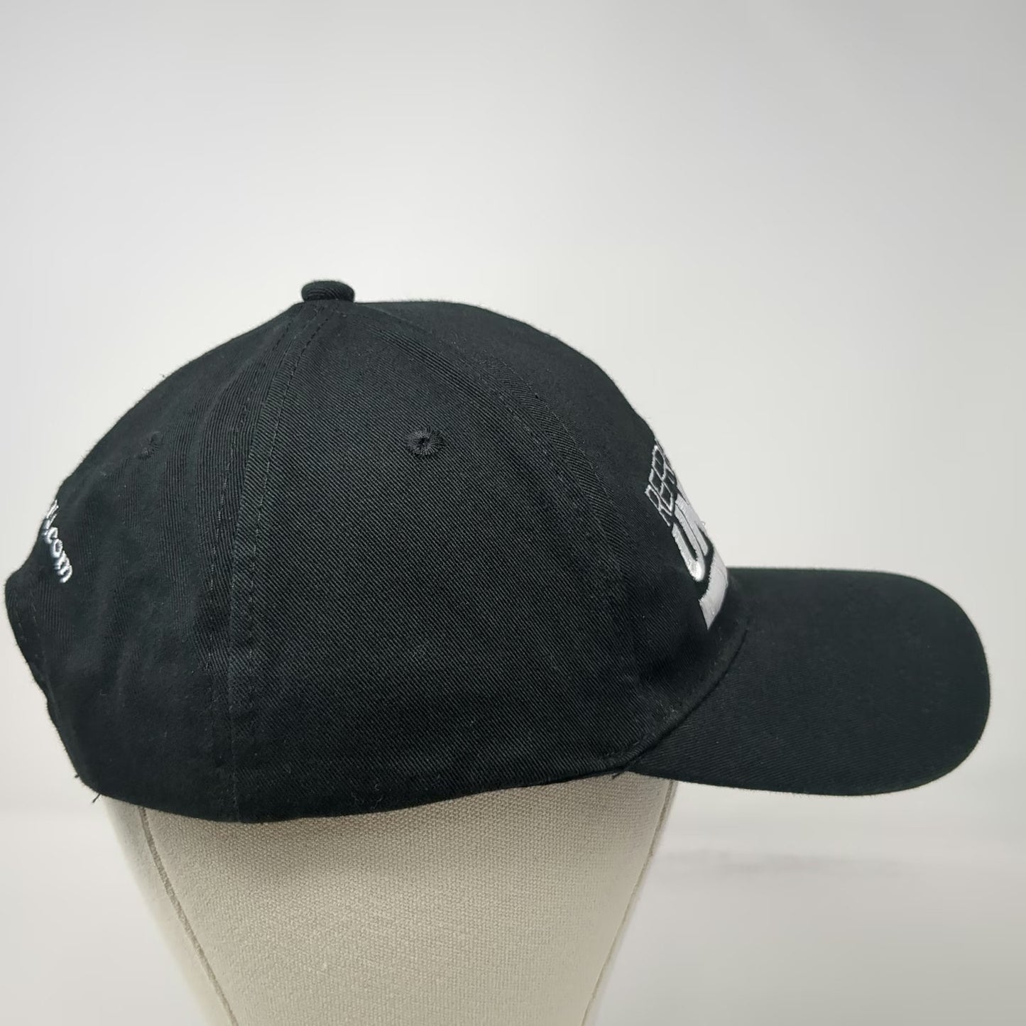 Snapback Hat Black One Size Refreshingly Unique Elizabeth NJ City Promo Logo