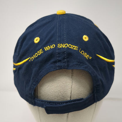 Otto Baseball Cap Blue One Size Magic Valley Truck Brokers Hat Flame Graphics