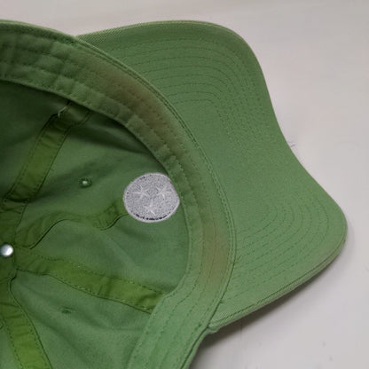 Volunteer Traditions Men's Slideback Hat Green OSFM Embroidered Logo 100% Cotton