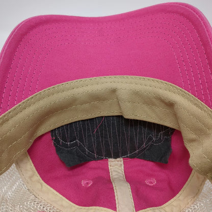 Legacy Pink Trucker Hat One Size Redfish Lake Lodge Rainbow Mesh Snapback