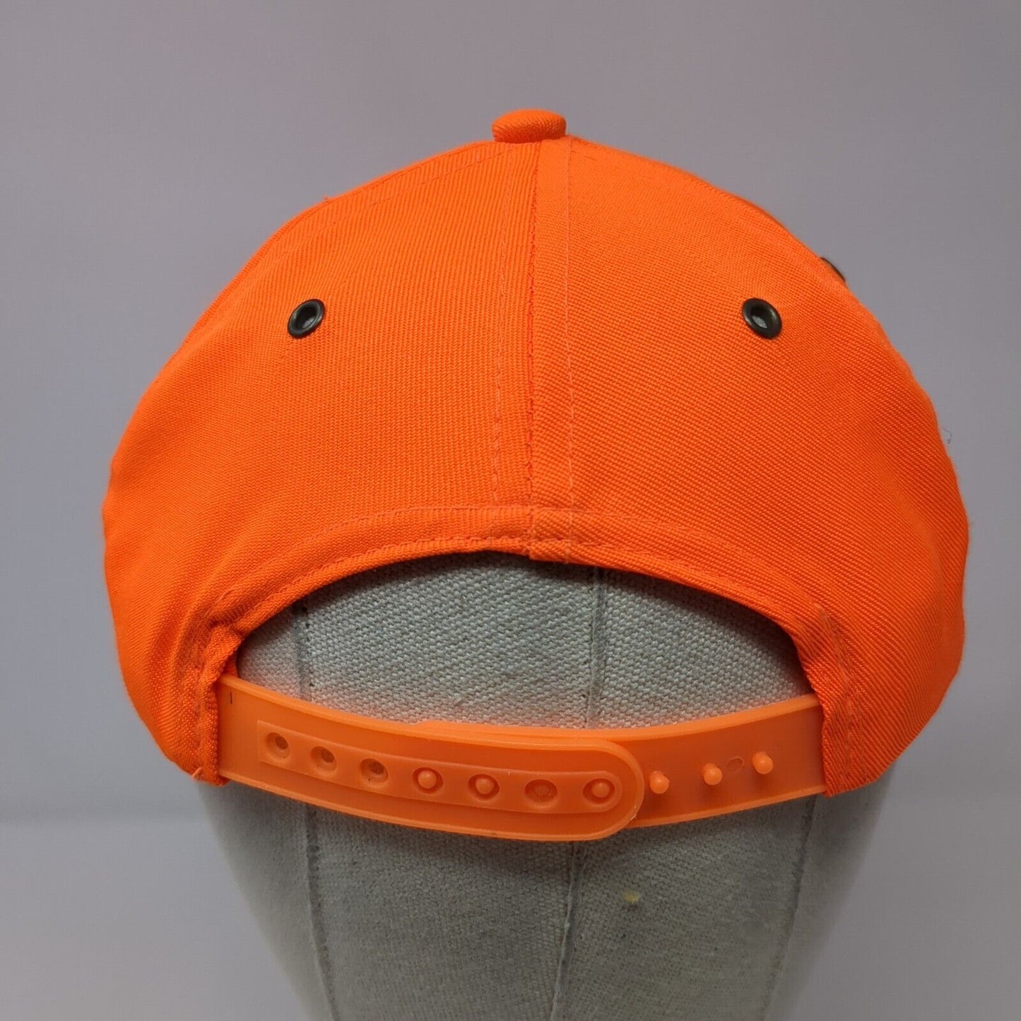 Young Bucks Outdoors Snapback Hat Youth Orange Adjustable Buckmasters