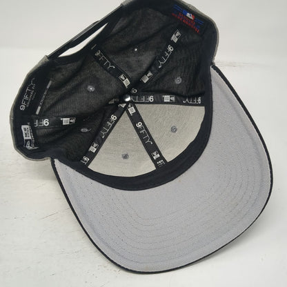 San Francisco Giants MLB New Era Snapback Gray One Size OSFM Flat Bill Logo Hat