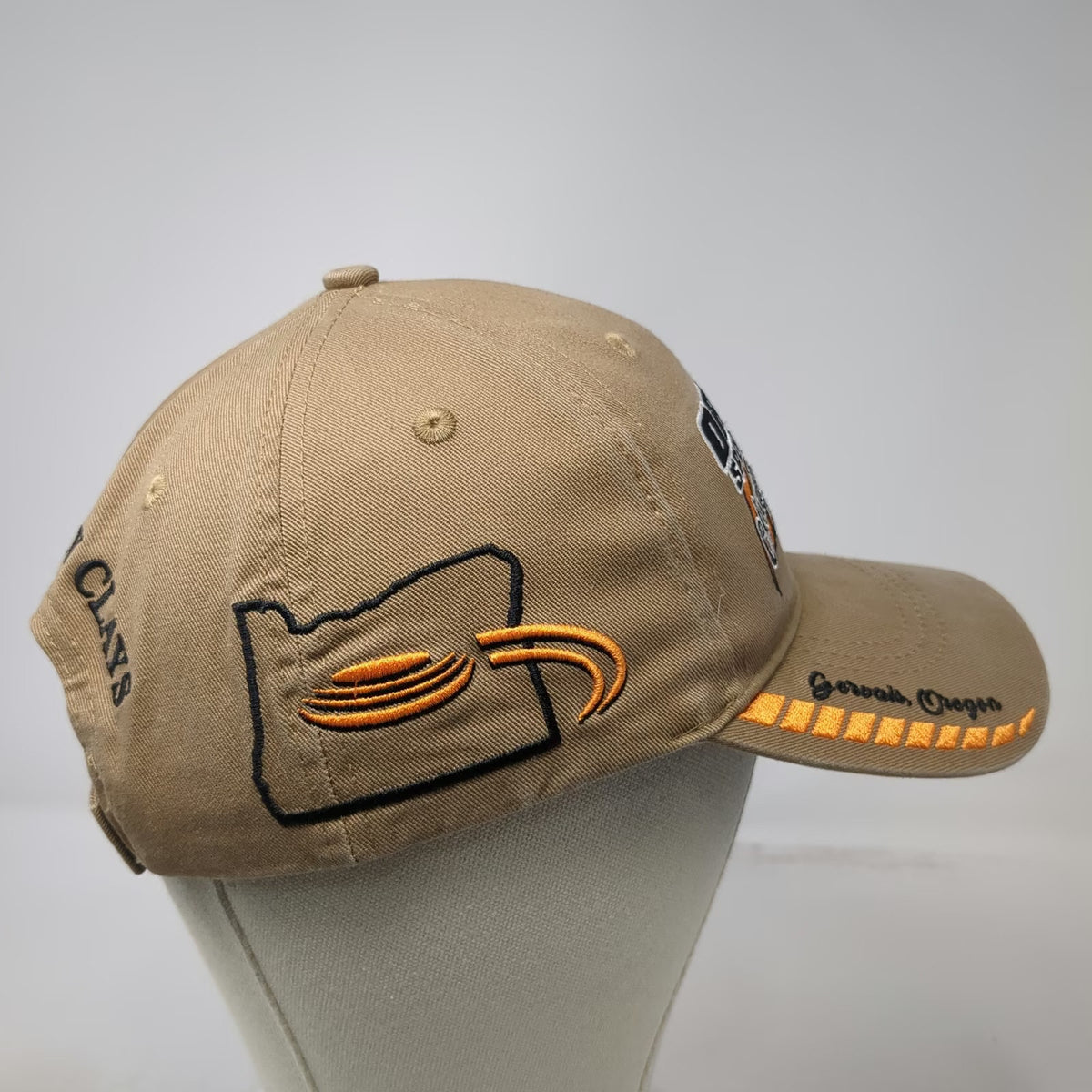 Excel Sportswear Baseball Cap Brown One Size Oregon Sporting Clays 2018 Hat