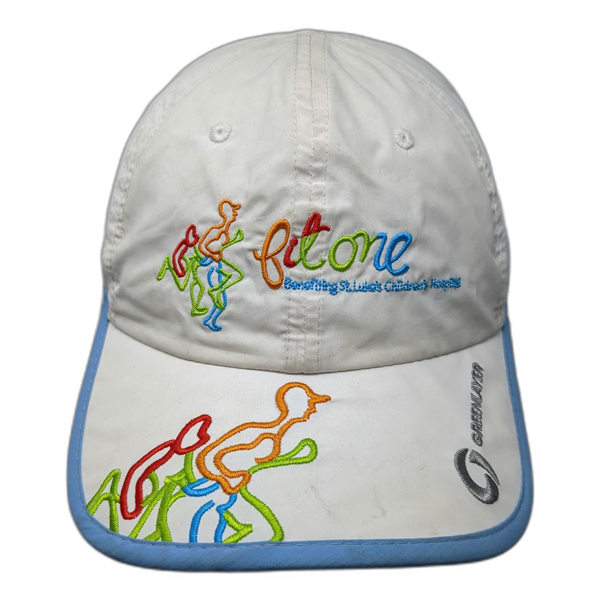 Greenlayer Baseball Cap White One Size Fitone St Lukes Hospital Strapback Hat