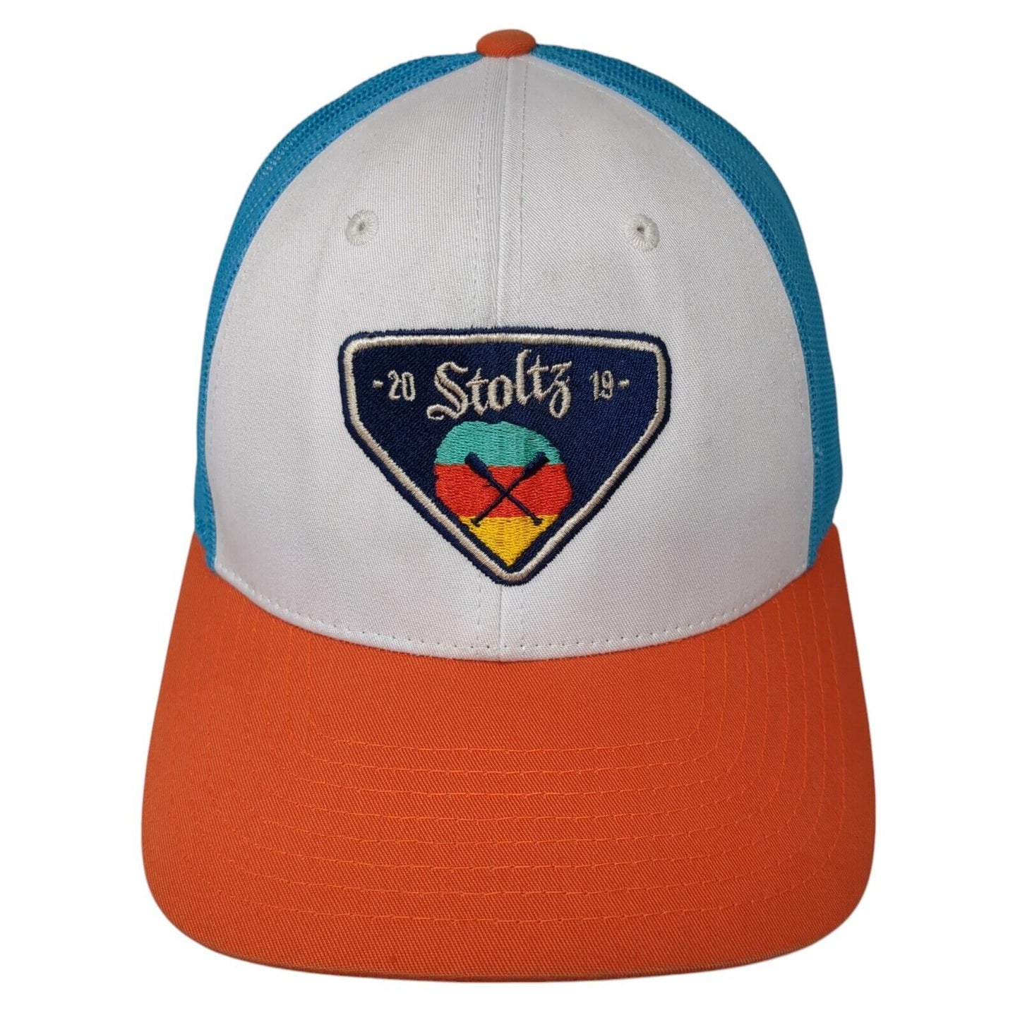 Stoltz 2019 Snapback Trucker Hat Multicolor M/L Adjustable Mesh Back Richardson