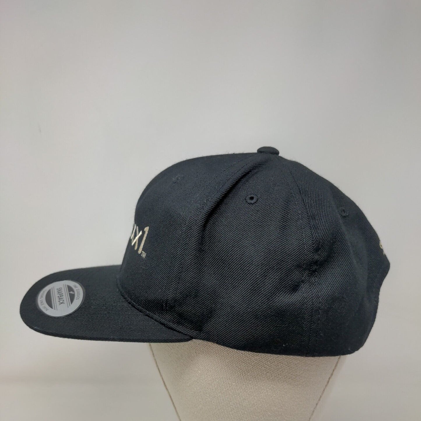 Sxxxxx1 Suforia Snapback Hat Black One Size Embroidered Adjustable Yupoong