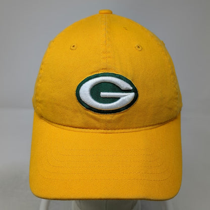 Reebok Green Bay Packers NFL Yellow One Size Fitted Embroidered Logo Team Hat