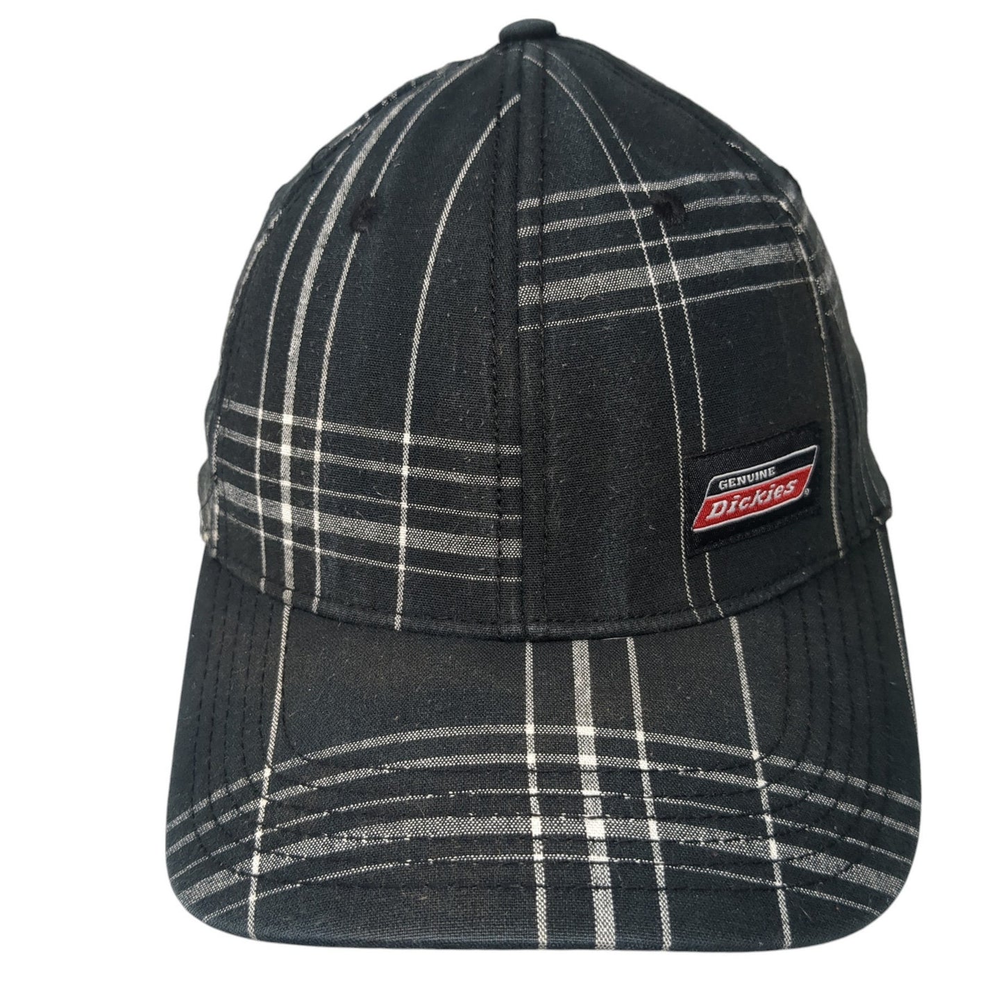 Genuine Dickies Fitted Baseball Cap Multicolor One Size Adjustable Plaid