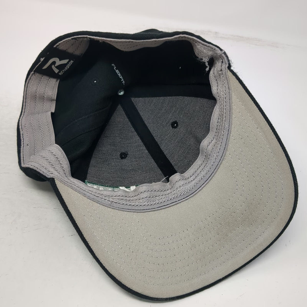 Richardson Baseball Cap Black XL JH Kelly Arizona Shamrock Gray Underbrim Hat