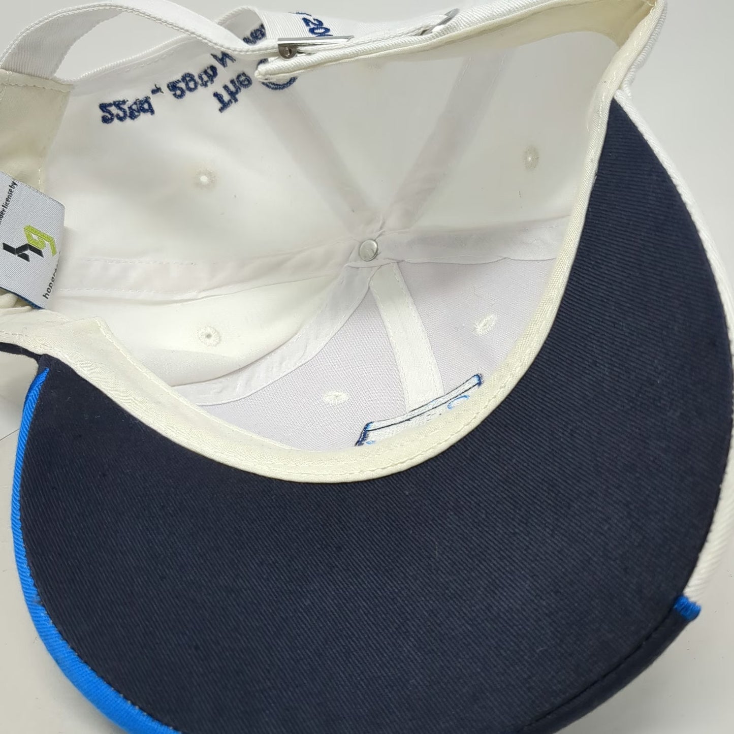 ATP World Tour Baseball Cap White One Size Barclays Finals O2 2009 Tennis Hat