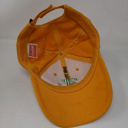 A's Strapback Hat Orangish-Yellow Large/XL Embroidered Rawlings