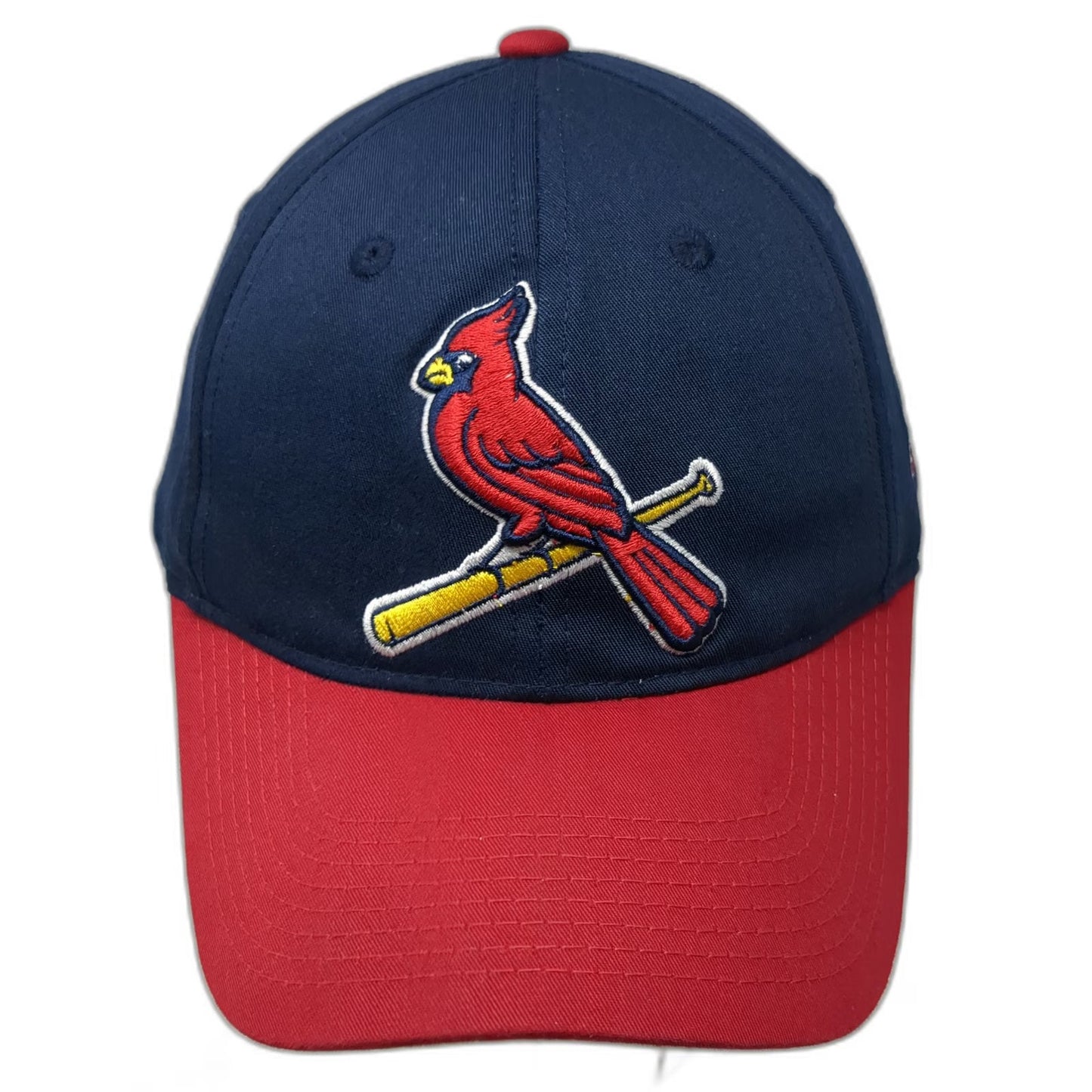 St. Louis Cardinals MLB Outdoor Baseball Cap Blue Red S Strapback Bird Logo Hat