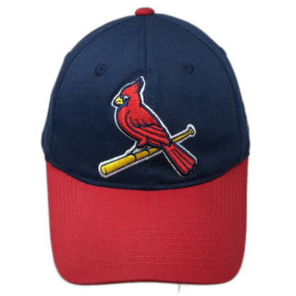St. Louis Cardinals MLB Outdoor Baseball Cap Blue Red S Strapback Bird Logo Hat