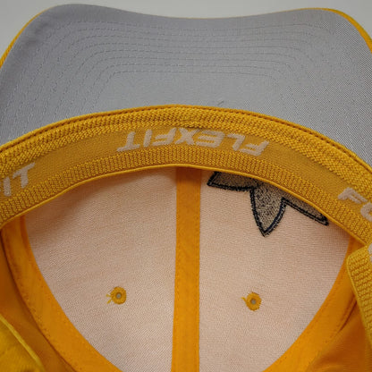 Flexfit Yupoong Simplot Idaho Plant Baseball Cap Yellow XL Stretch Fit Hat