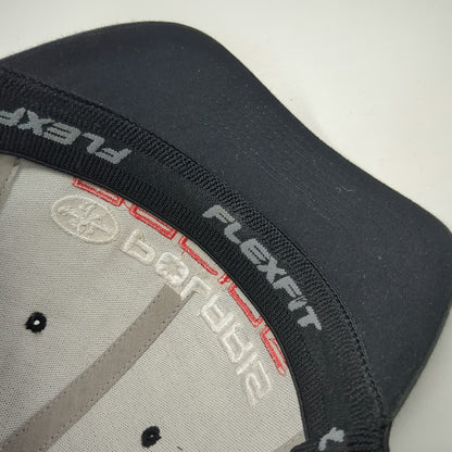 Flexfit Baseball Cap Black S-M Polaris Racing Embroidered Fitted Star Logo Hat