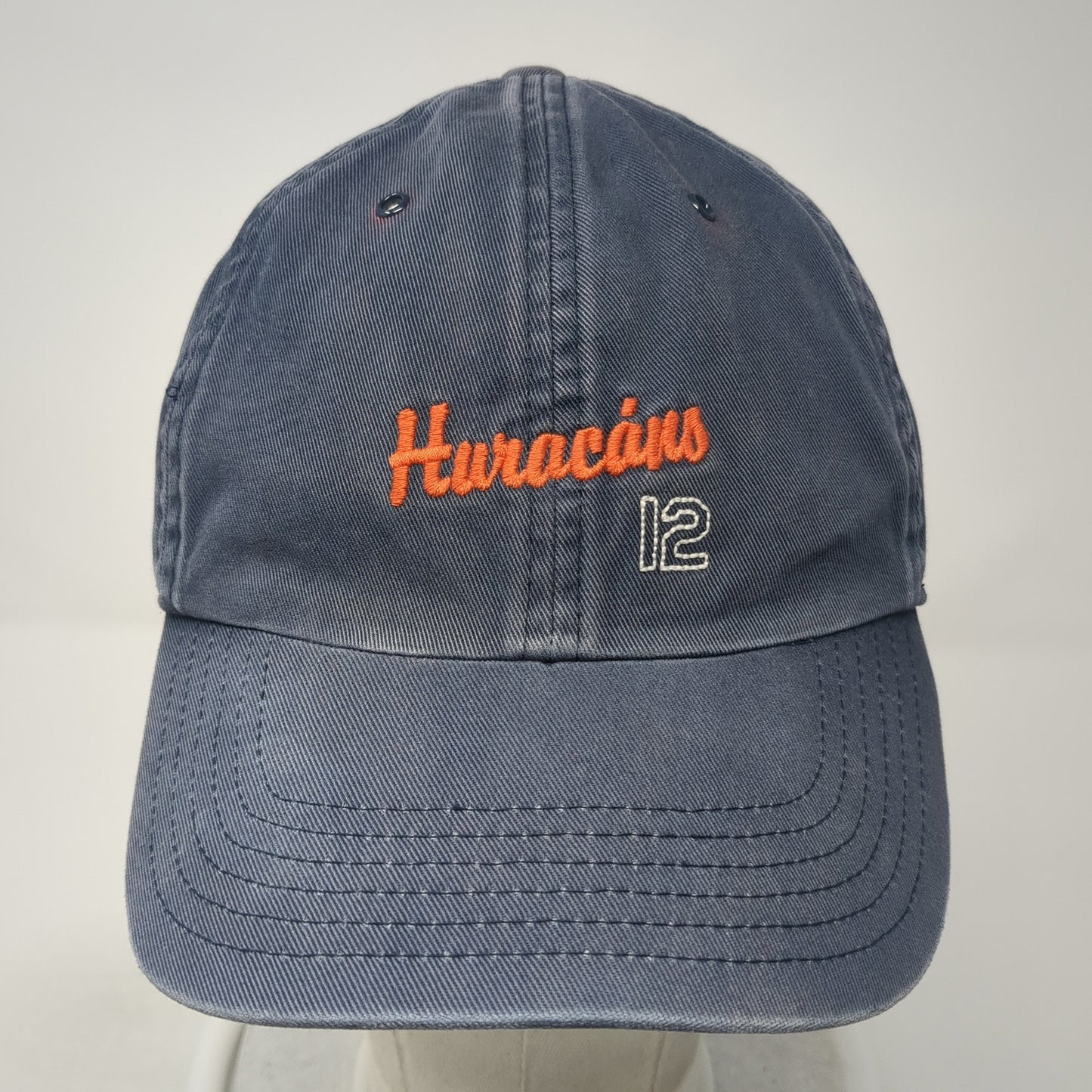 Huracans 12 Slideback Baseball Cap Blue Medium Adjustable Embroidered Gap