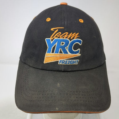 YRC Freight Hat Black One Size Snapback Team Embroidery Logo Trucking Logistics