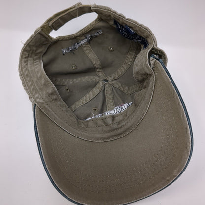 Brooks Manufacturing Co. Strapback Hat Tan One Size Port Authority