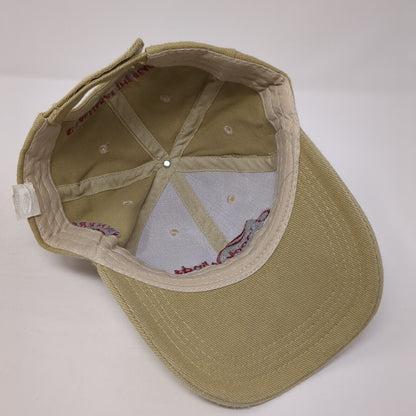 Chinook Winds Casino Resort Strapback Hat Tan OS Adjustable Embroidered Cotton