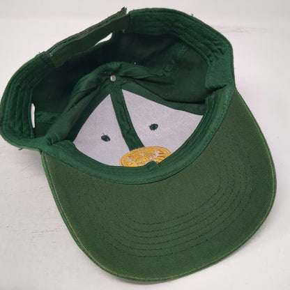 WMS Studio Jagermeister Baseball Cap Green One Size Gold Orange Strapback Hat