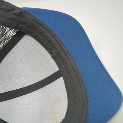 Drip Drop Patch Snapback Mesh Back Trucker Hat Black One Size 6 Panel