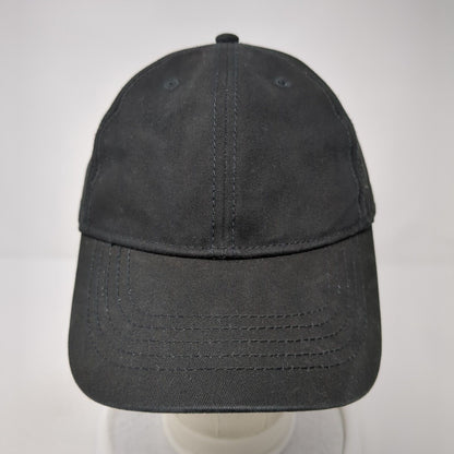 Unbranded Slideback Hat Black One Size Adjustable Blank Vent Holes