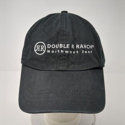 Double R Ranch Northwest Beef Slideback Hat Black One Size Embroidered