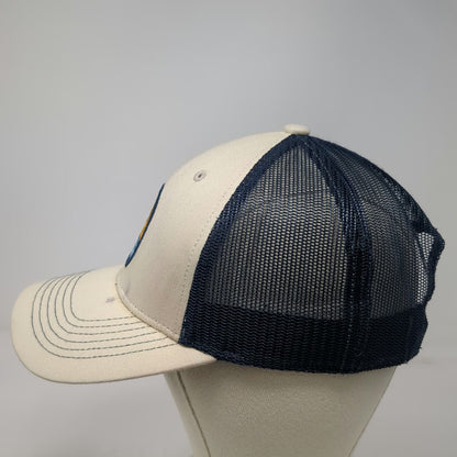 Outdoor Cap Trucker Hat Beige OSFM Rural King Windmill Snapback Mesh Farm Store