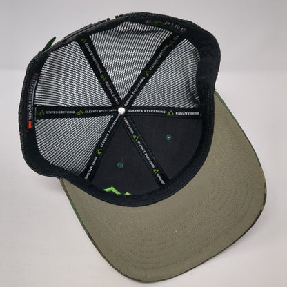 Empire Title & Escrow Snapback Mesh Back Trucker Hat Camo One Size