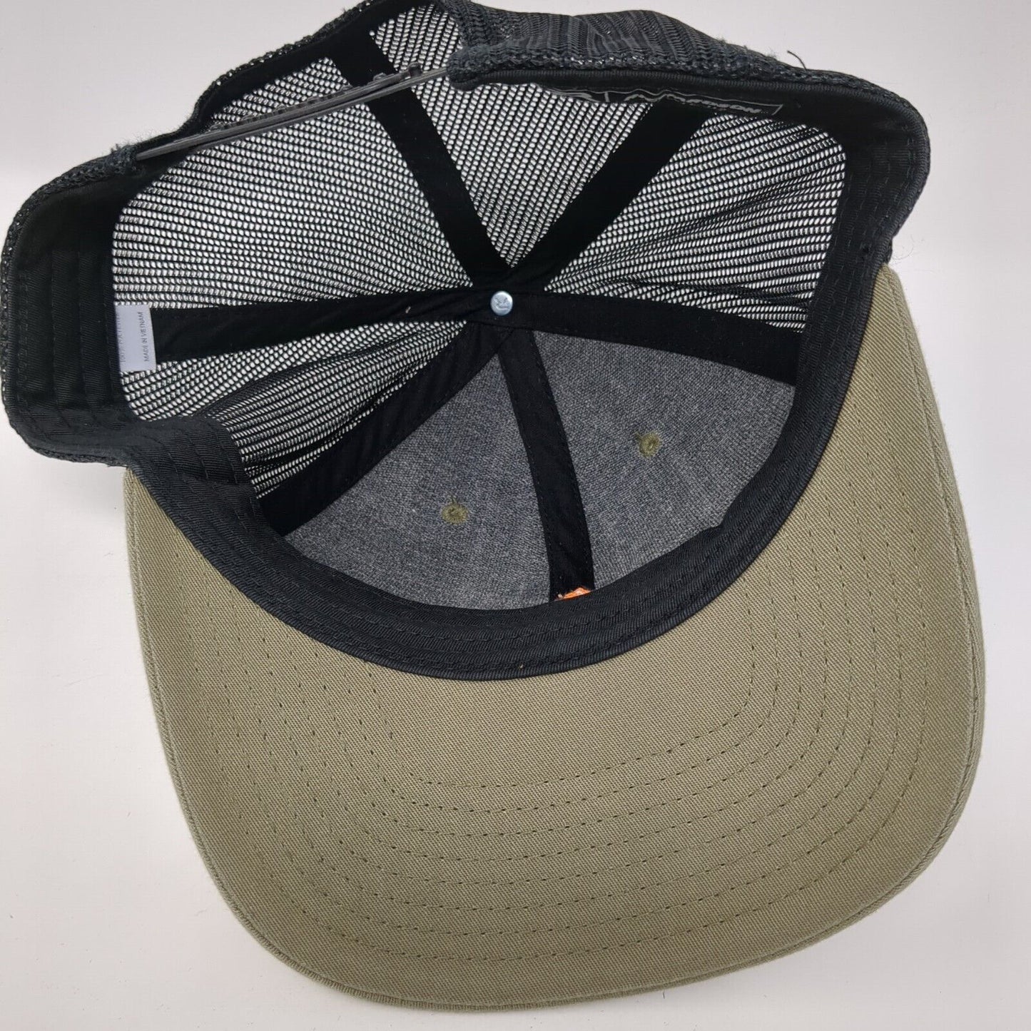 Avimor Snapback Mesh Back Trucker Hat Tan One Size Richardson 6 Panel