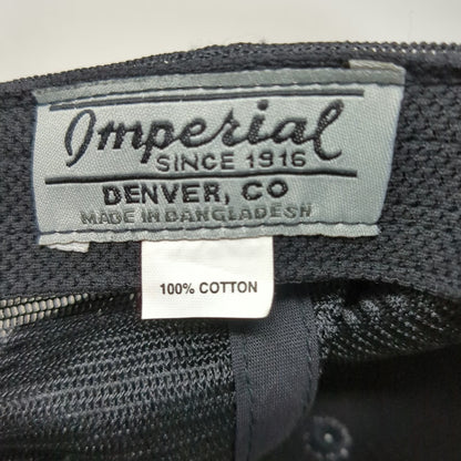 Imperial Baseball Cap Black One Size Desert Pines Las Vegas Mesh Strapback Hat
